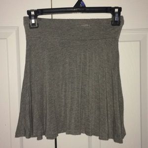 Gray skater skirt